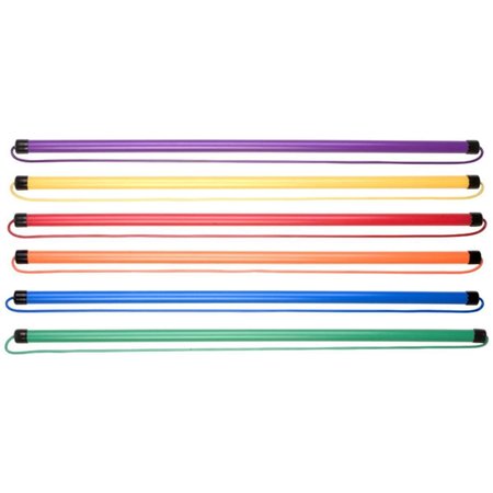 CHAMPION SPORTS Jump Rope Stick Set&#44; Multicolor JK6SET